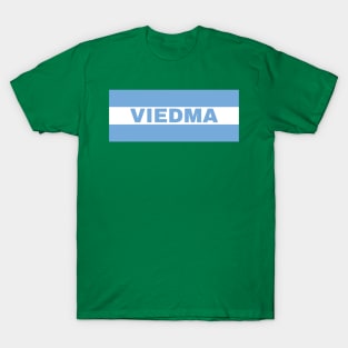 Viedma City in Argentine Flag Colors T-Shirt